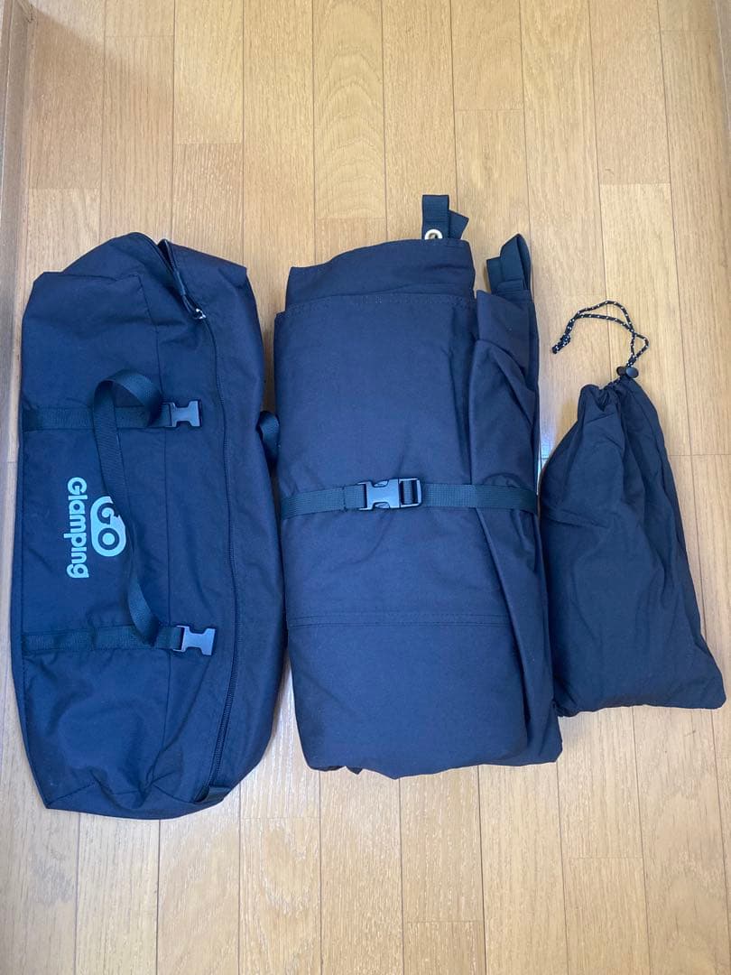 GOGlamping HENGEN+スクエアタープTC 3.5×3.5 黒