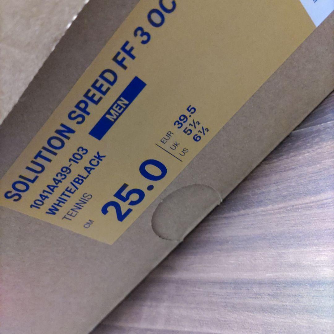 asics テニスシューズ SOLUTION SPEED FF 3 OC