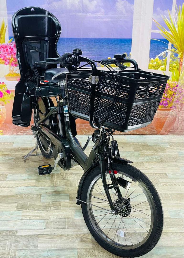 ヤマハパスキス⭐️人気モデル！子供乗せ電動アシスト自転車Y3162