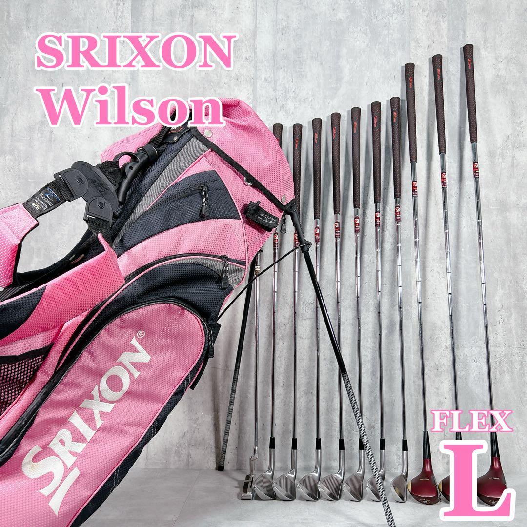 X477 SRIXON スリクソン 他 レディース ゴルフ セット ピンク