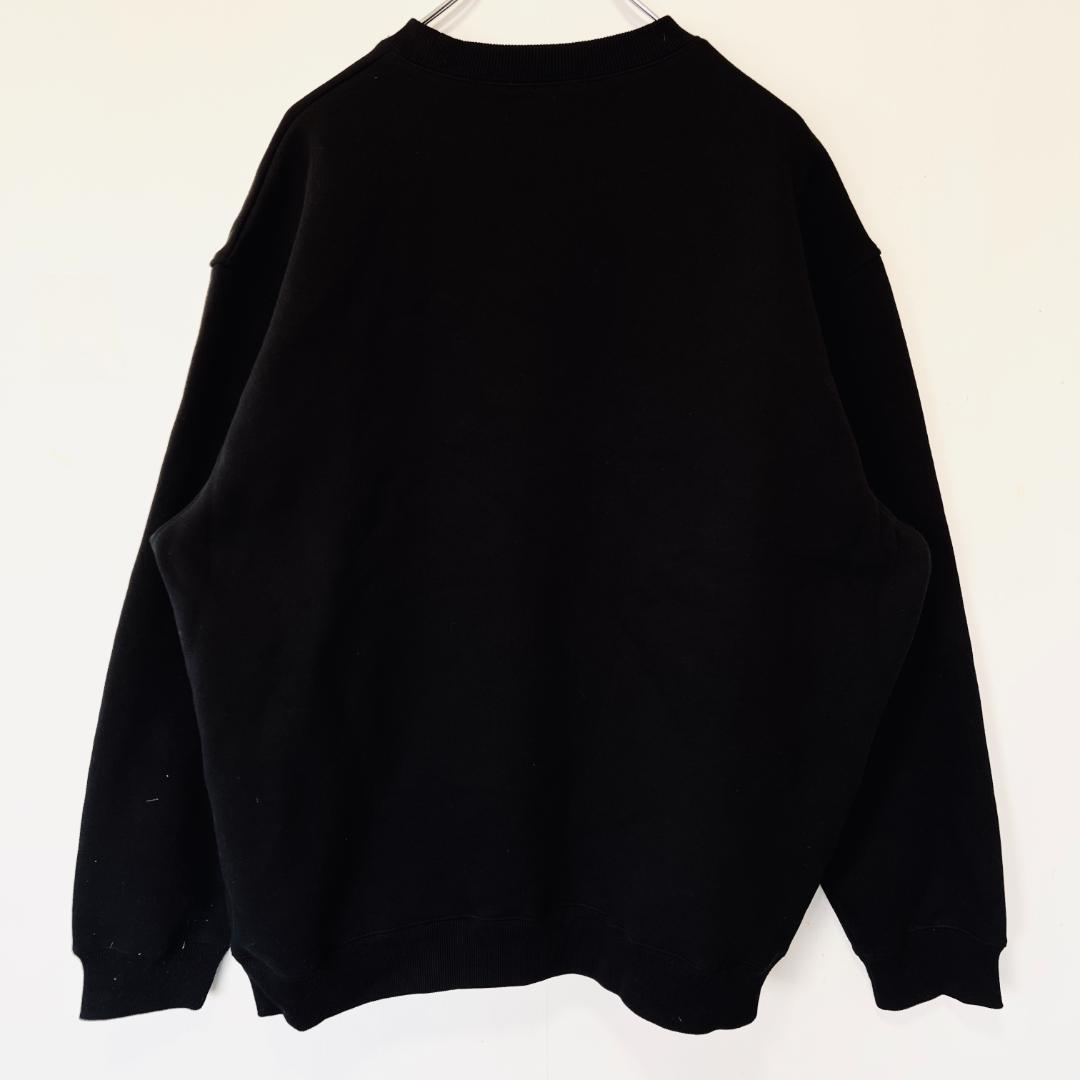 海外限定 トレーナー 刺繍 ワールドツアー 裏起毛 M エスダブル