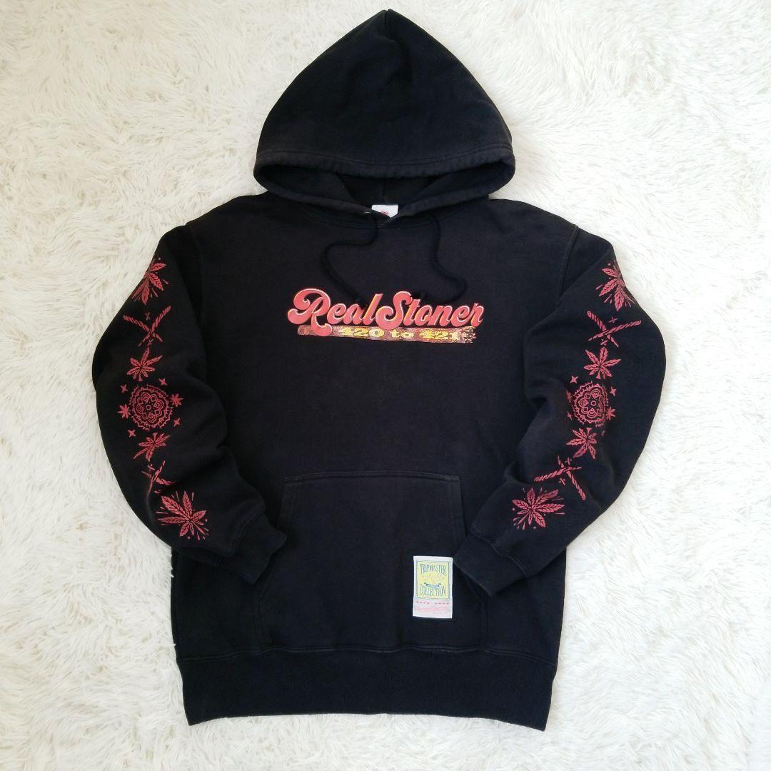 【希少】ジャパニーズマゲニーズ　REAL STONERプルオーバーパーカー　L