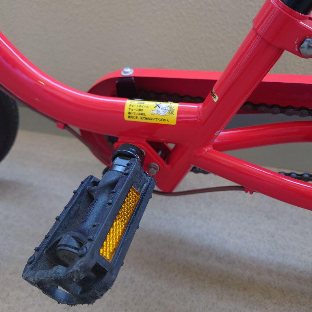ケッターサイクル　16インチ　赤　屋内保管　ヘルメットのおまけ付き