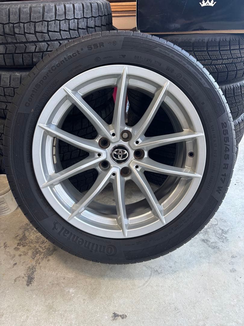 トヨタ 90 スープラ SZ 純正 タイヤ ホイール 4本セット