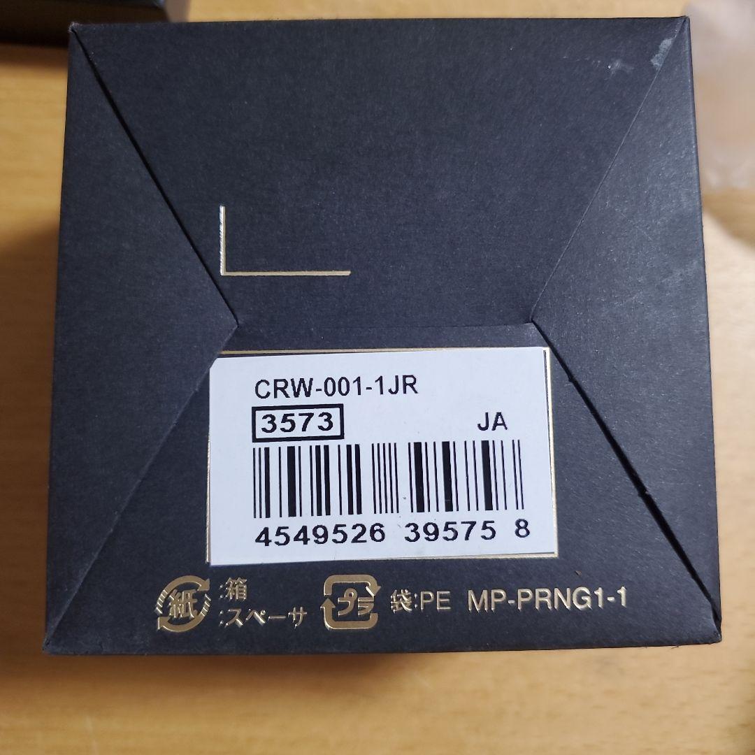 新品　CASIO CRW-001-1JR 　リングウォッチ