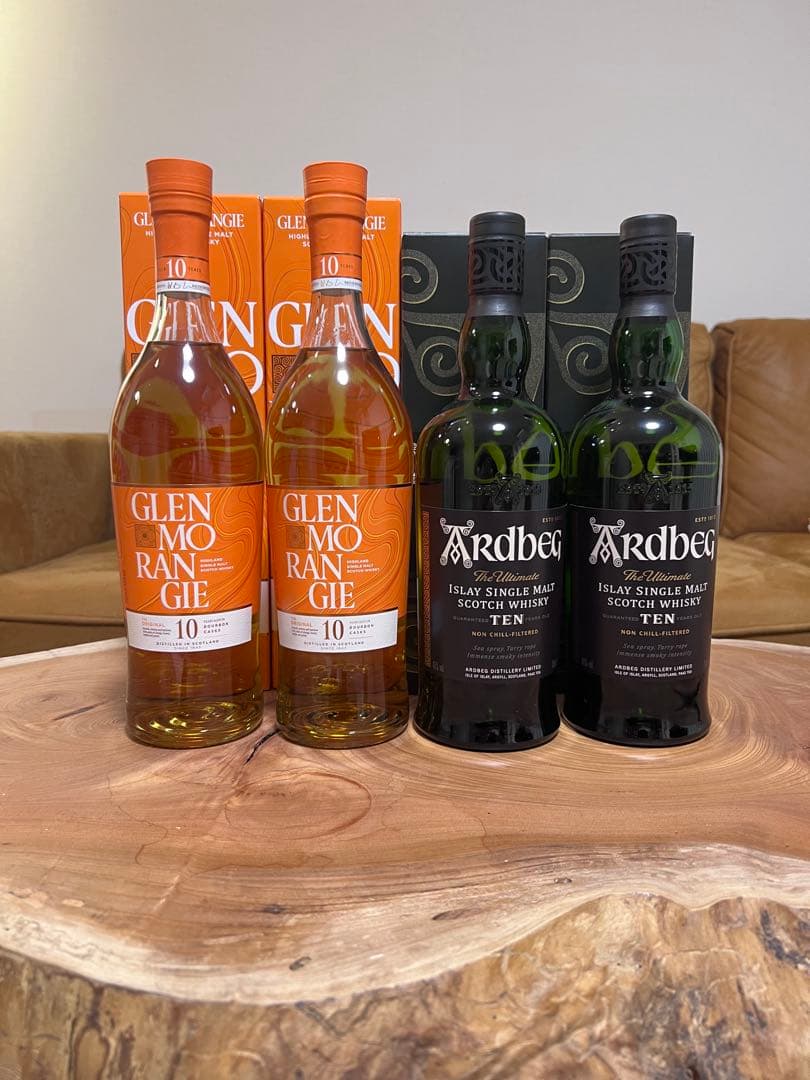 Glen Morangie & Ardbeg 10年セット