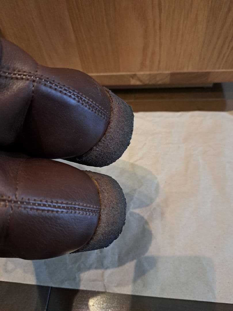 【専用出品】HTS ハイカットワラビー ブーツ モカシン シープスキン ブラウン