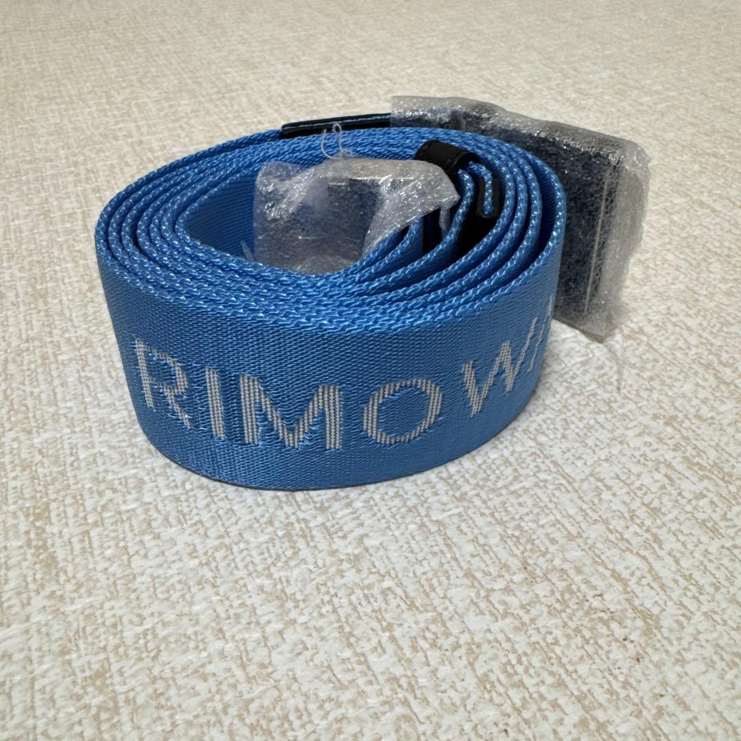 RIMOWA 青 ラゲージベルト