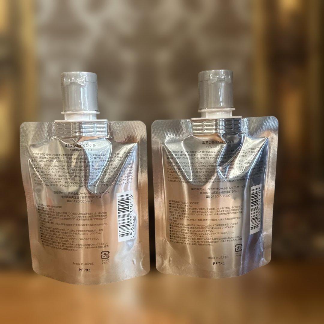 ワールドレップサービス　ミネラルKSイオンゲル100g 2個セット