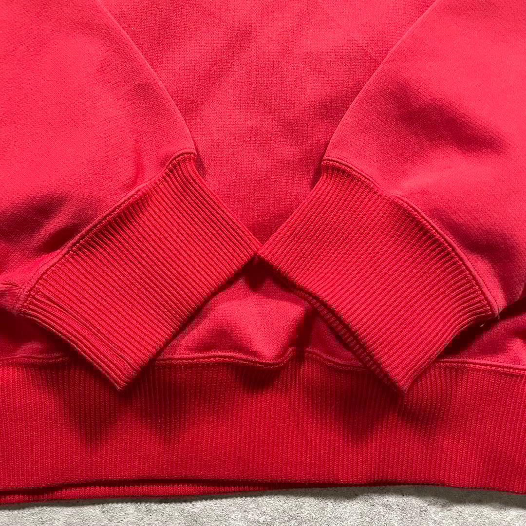 80s adidasデサント製 トレフォイルロゴ スウェット プルオーバー 古着