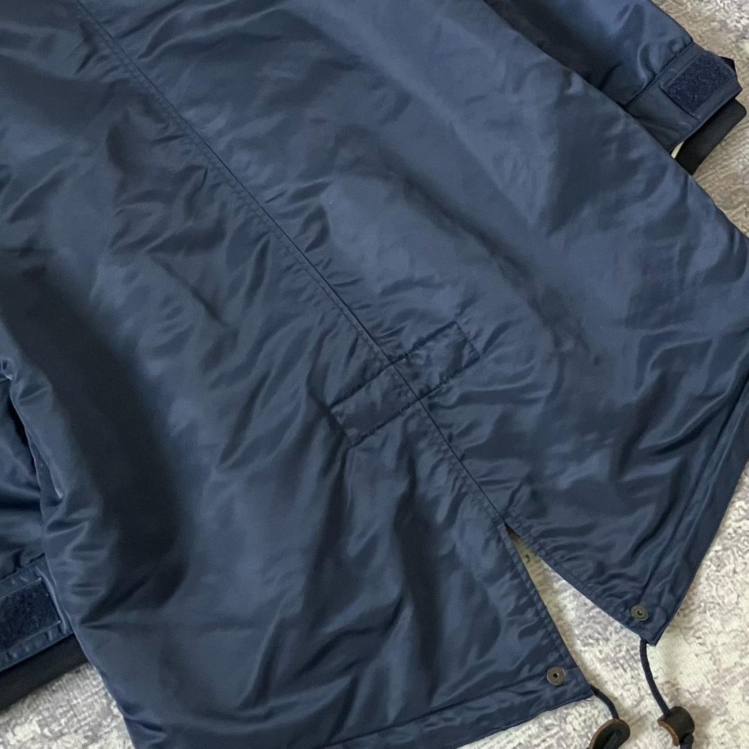 【美品】フレッドペリー モッズコート ファー取り外し可能 2WAY ネイビー M