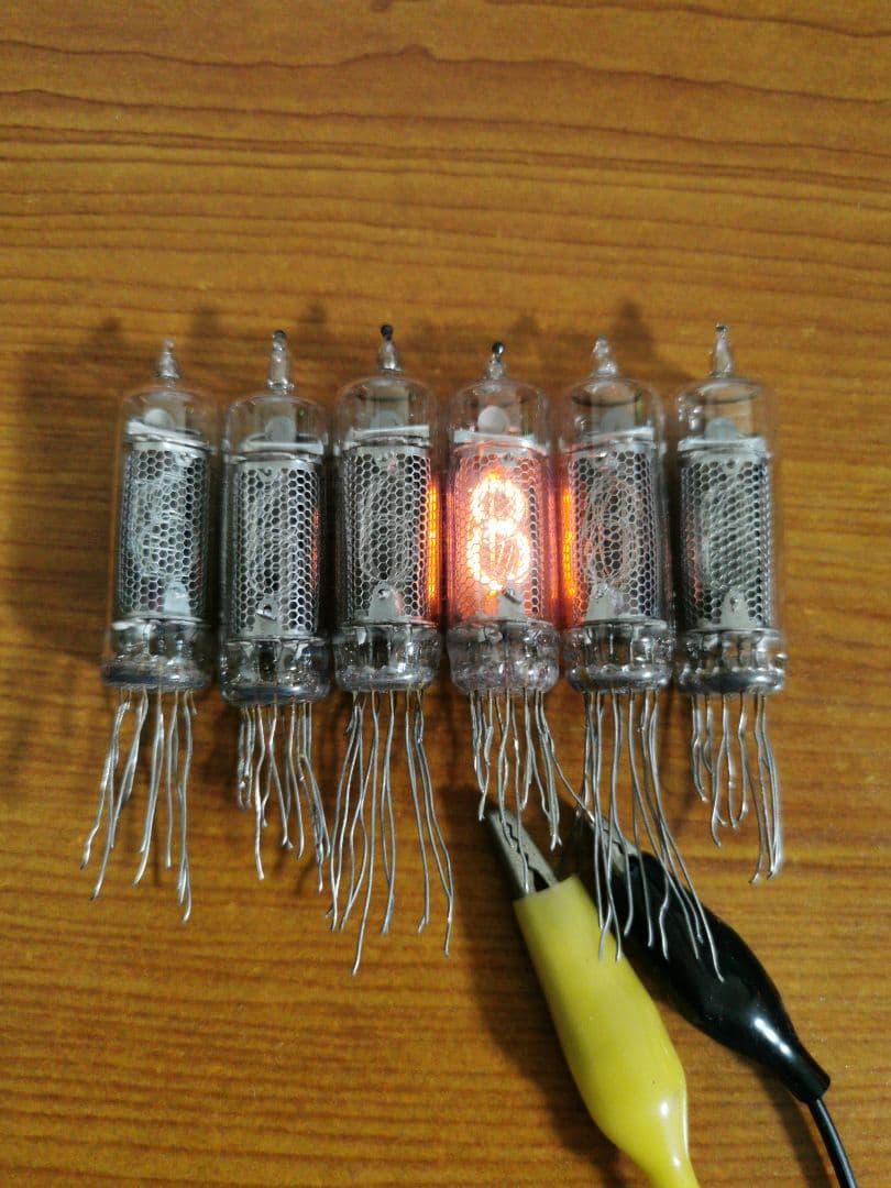 【6本セット】値下げ中！ ニキシー管 IN-16 動作確認済み