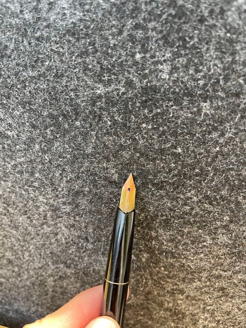 高級万年筆 金製ペン先 黒