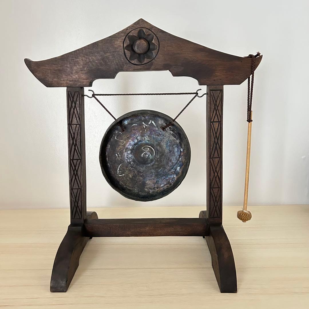 タイでは幸せを呼ぶドラ☆彡　バンコクで購入　銅鑼