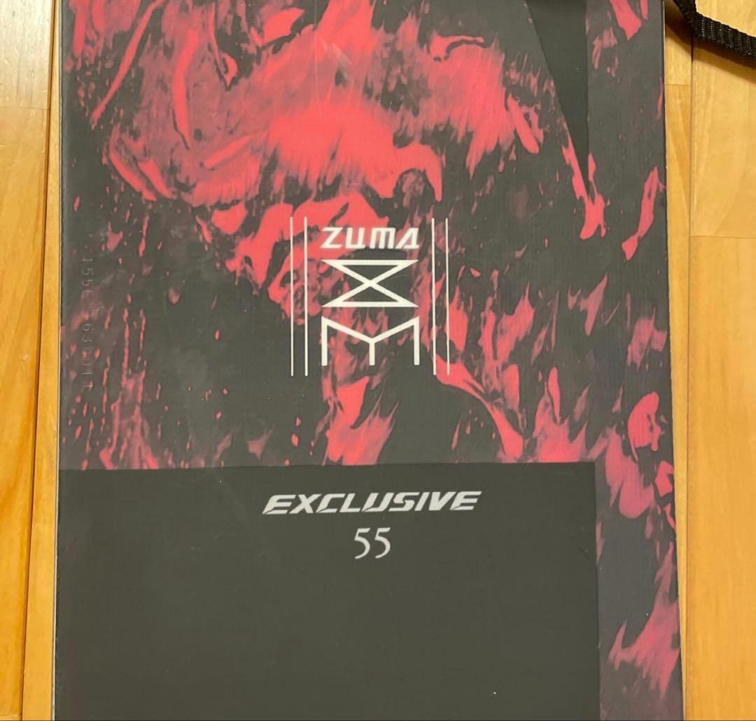 スノーボード最新モデルZUMA exclusive RED 155cm