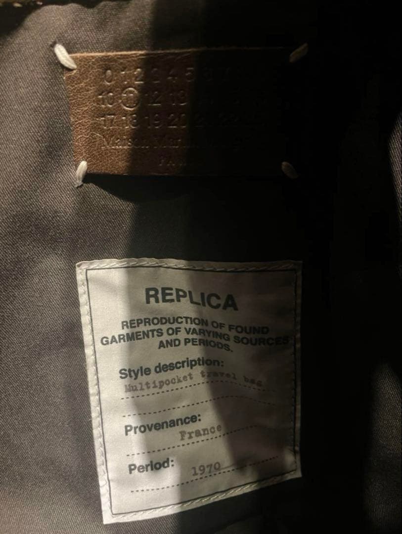 バッグ Margiela 09aw Replica travel bag