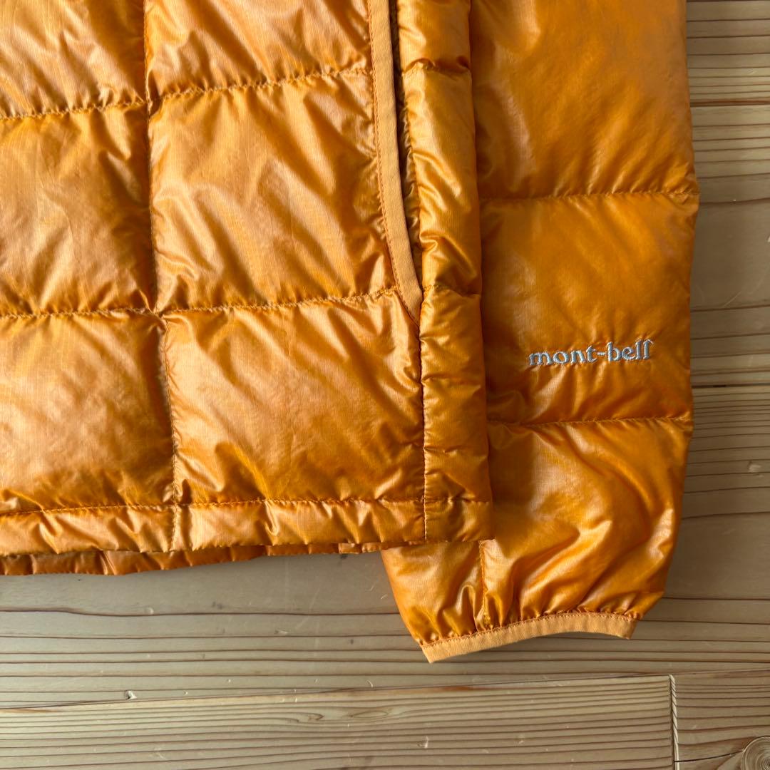 専用 mont-bell U.L.インナーダウンパーカ メンズM オレンジ