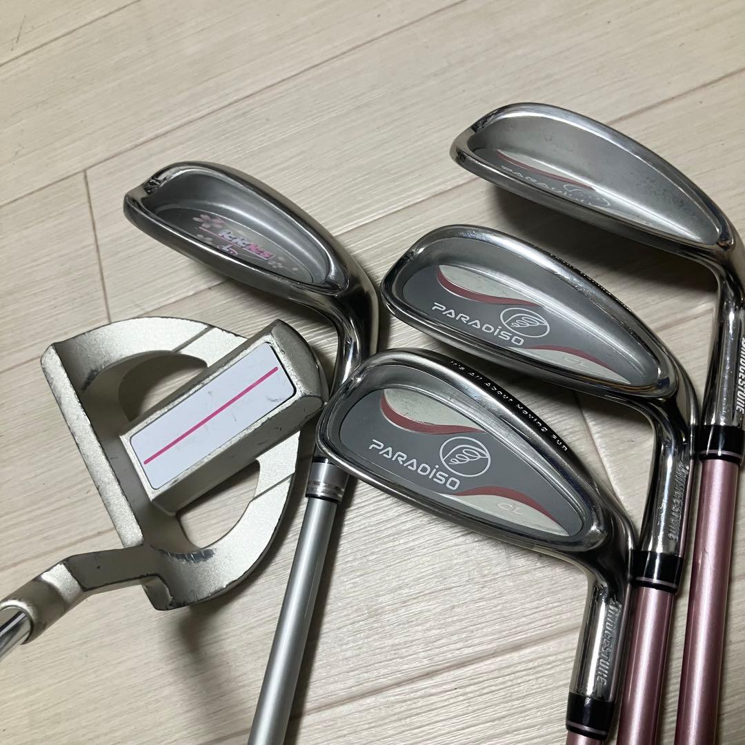 レディースゴルフセット OnreD/WORLDEAGLE他クラブ計8本バック付