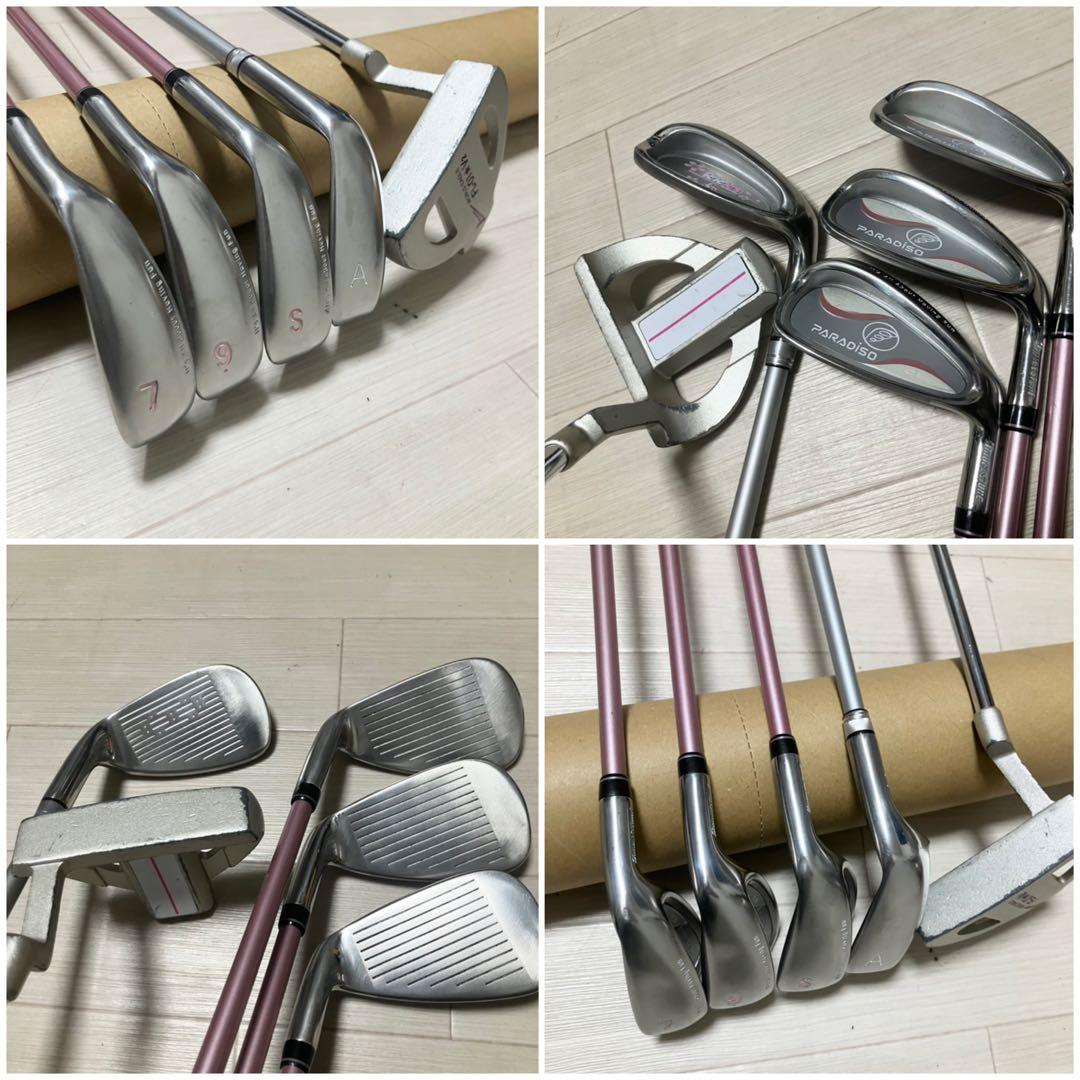 レディースゴルフセット OnreD/WORLDEAGLE他クラブ計8本バック付
