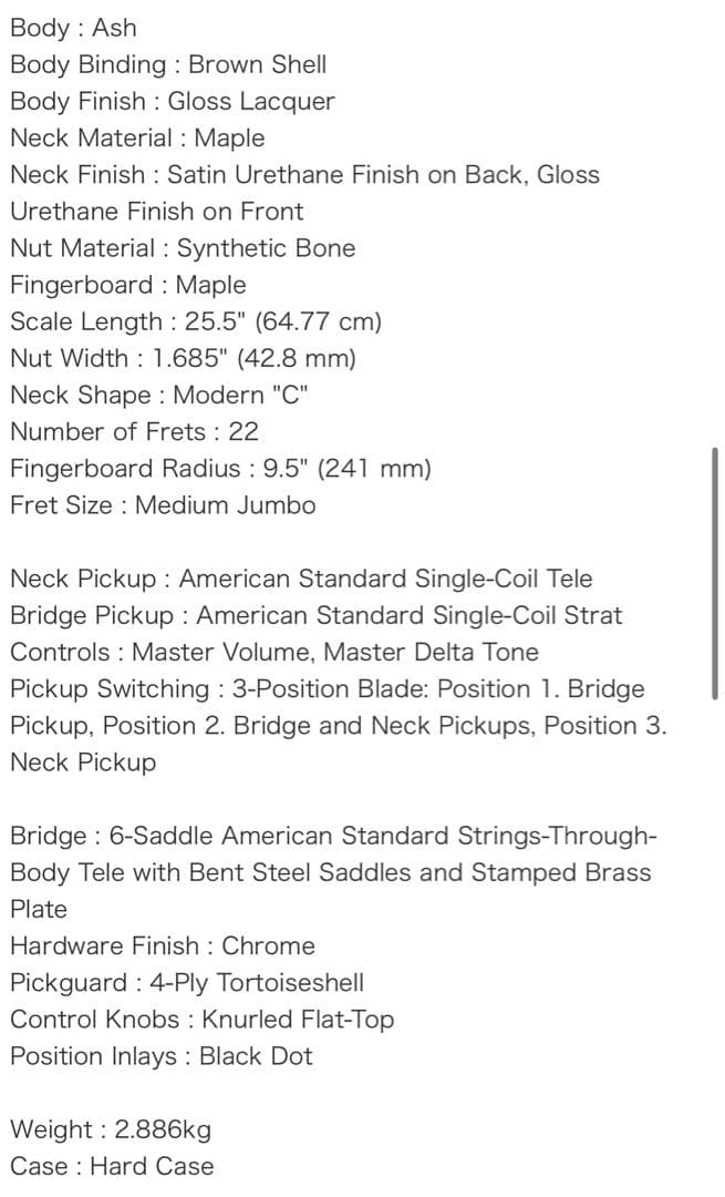 Fender Tele-Bration Telecaster Thinline