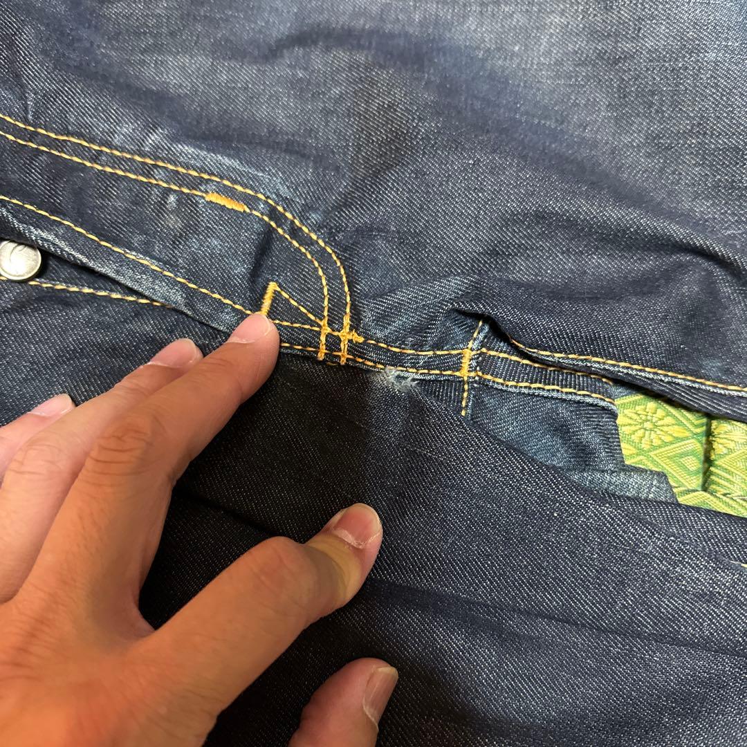 JACOB COHEN デニムジーンズ ボタンフライ 34 PW620注意書き