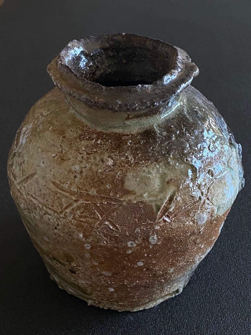 信楽焼 Shigaraki ware 壺 Jar 井村侊生 L03