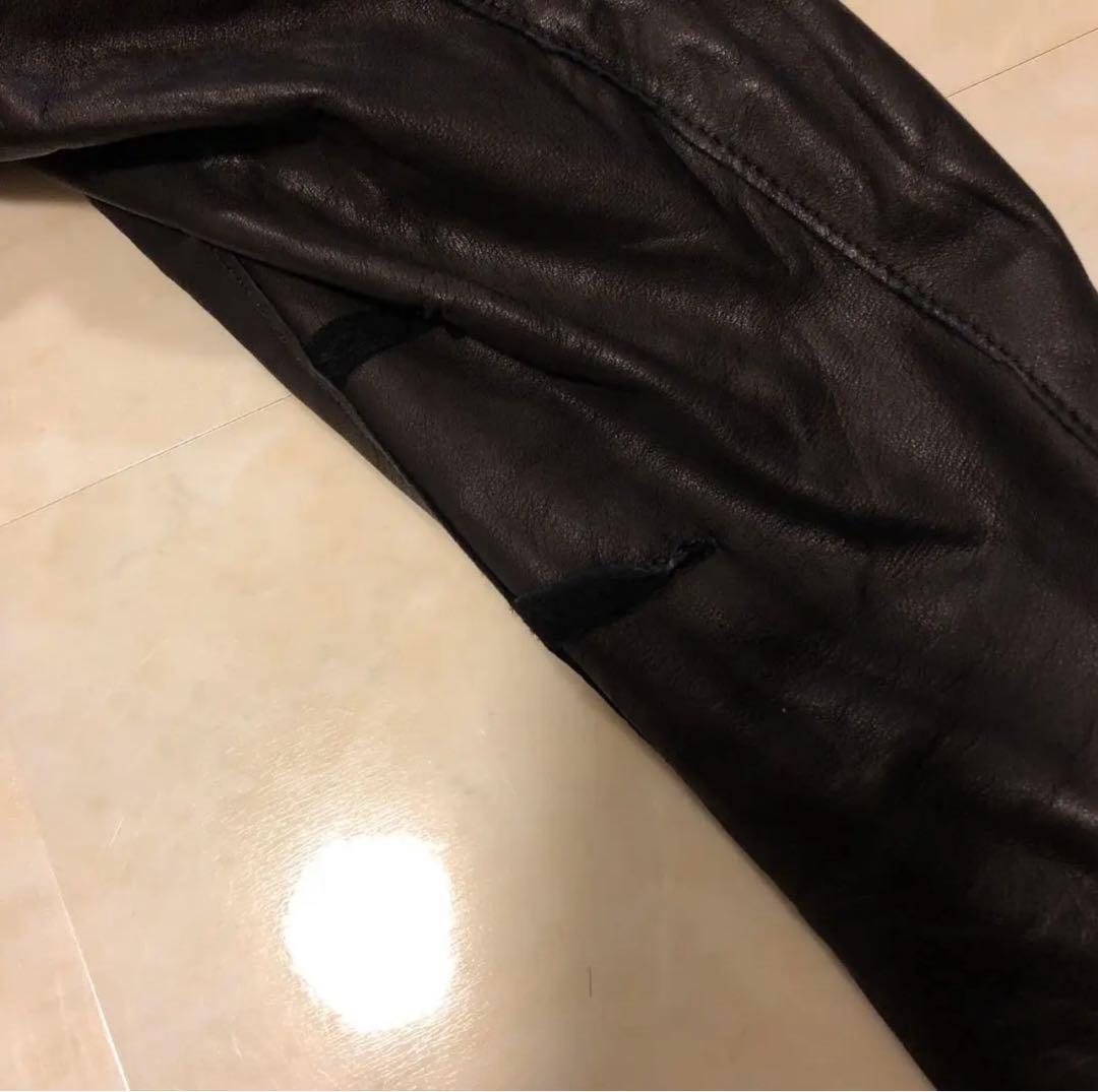 美品‼️sisiiシングルライダース　ジャケット　XS