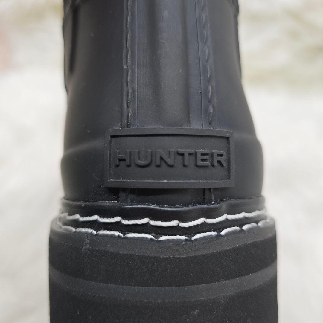 ✨未使用✨HUNTER ハンター サイド ゴア ショート レインブーツ 24cm