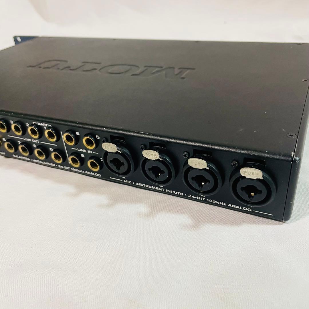 MOTU Traveler mk3 マークオブザユニコーン インターフェース