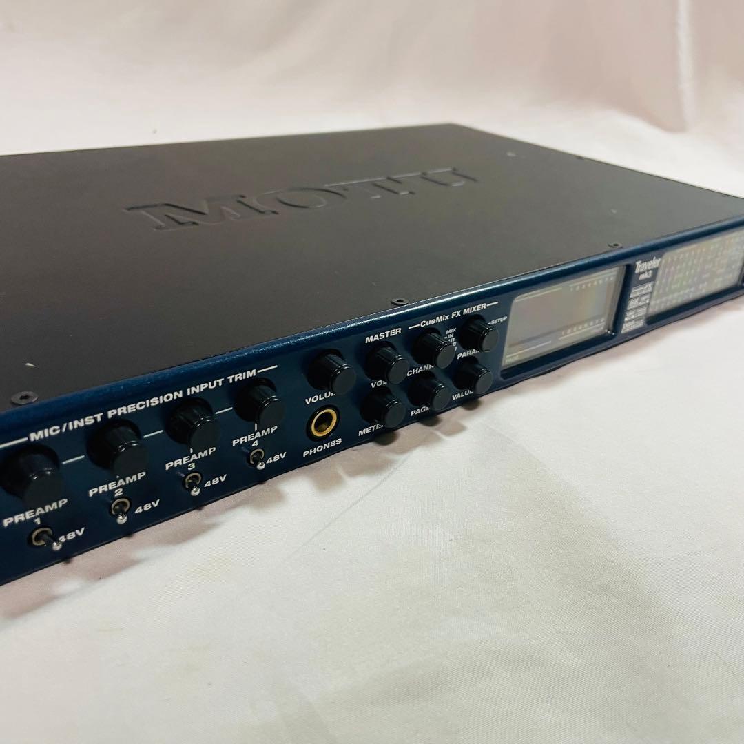 MOTU Traveler mk3 マークオブザユニコーン インターフェース