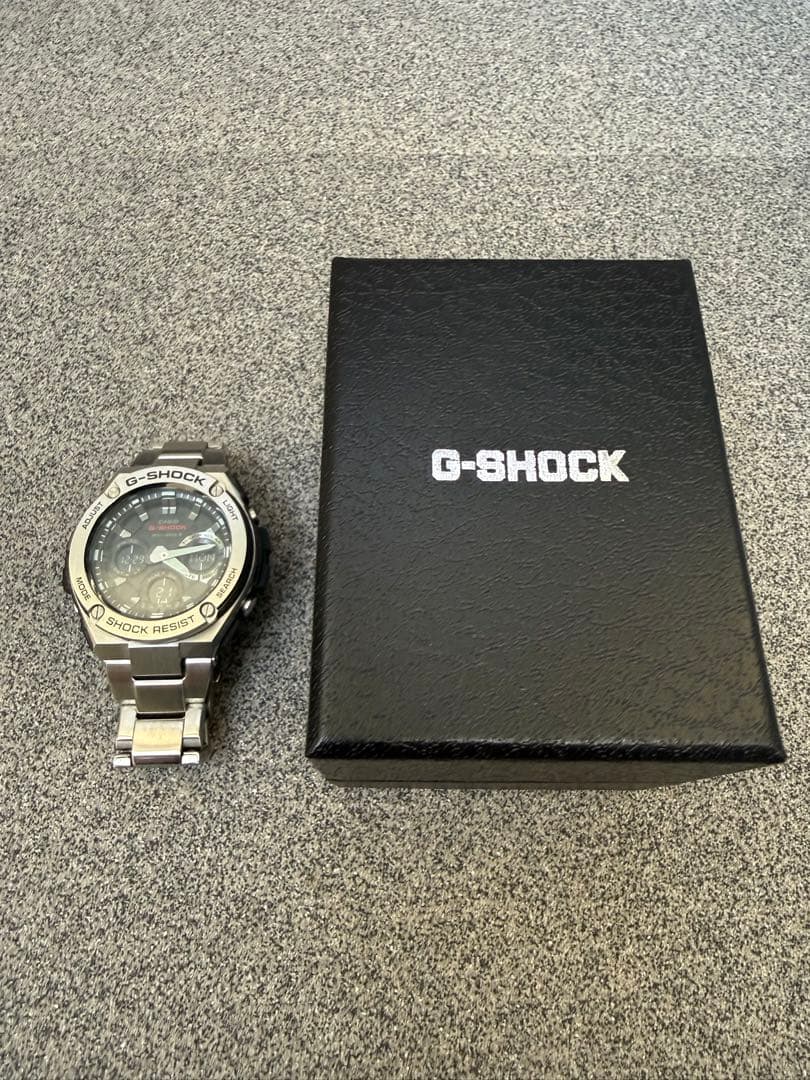年末価格値下げ美品　G-SHOCK G-STEEL GST-W110D-1AJF