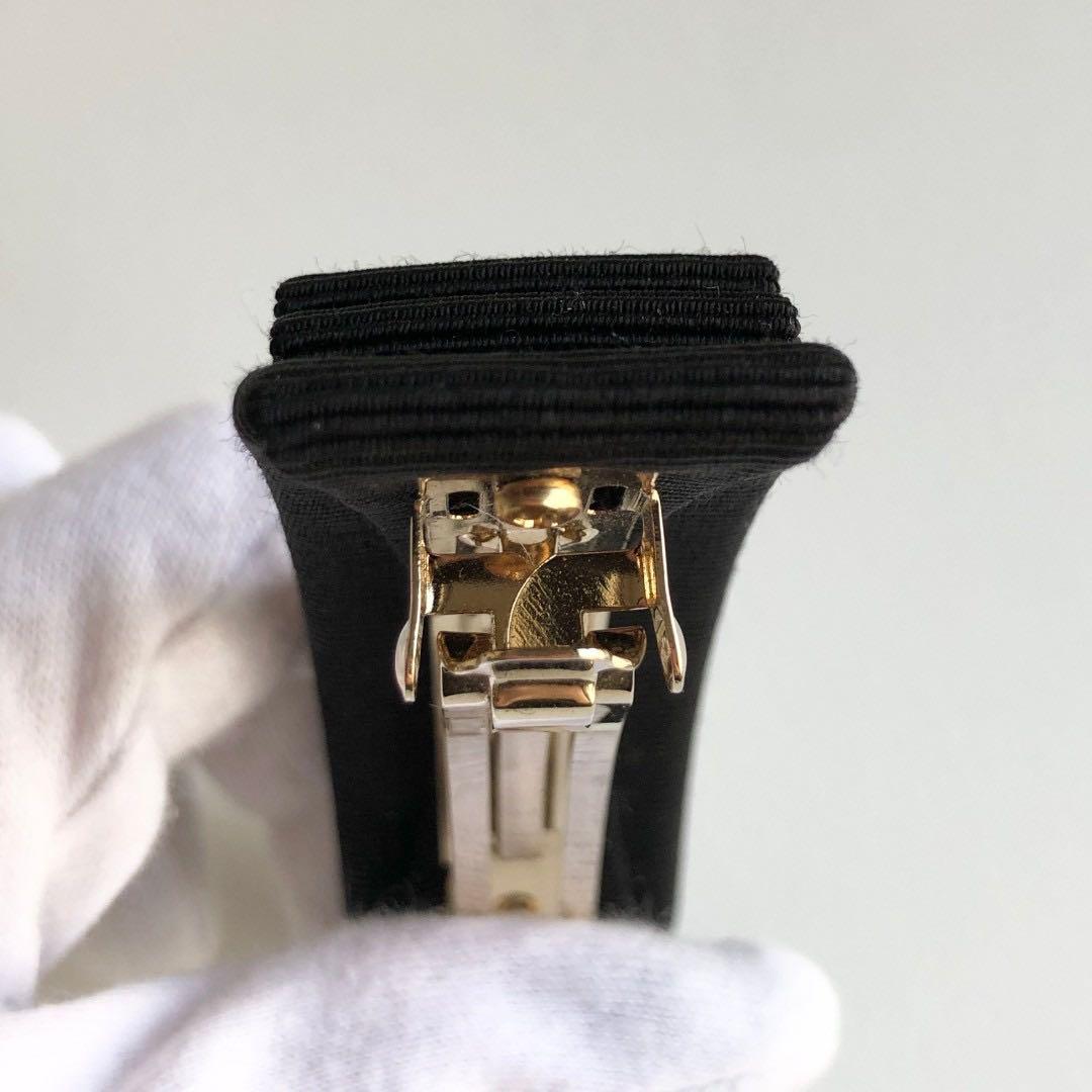 新品保管✨フェラガモ バレッタ ヴァラリボン ブラック ゴールド