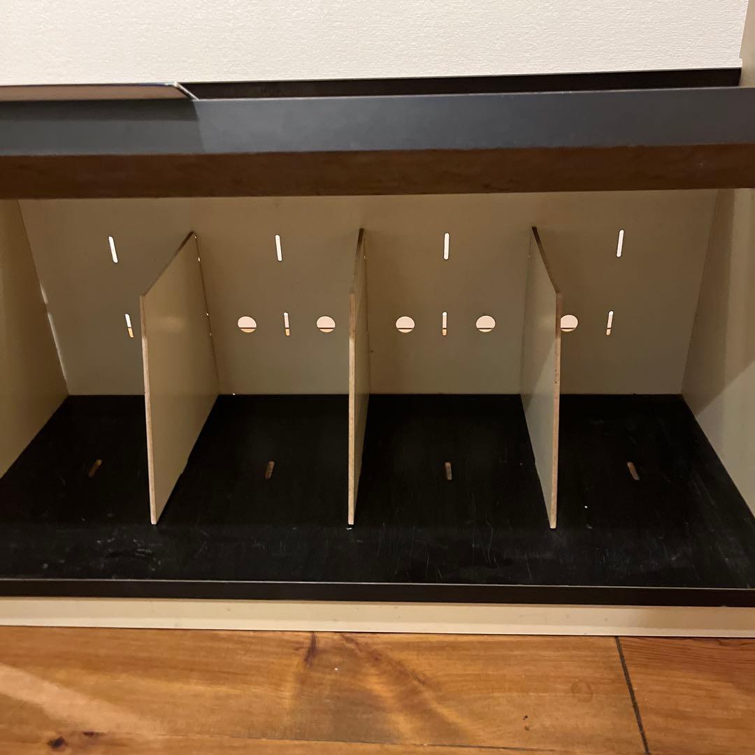 ヴィンテージレコード棚　オーディオ棚