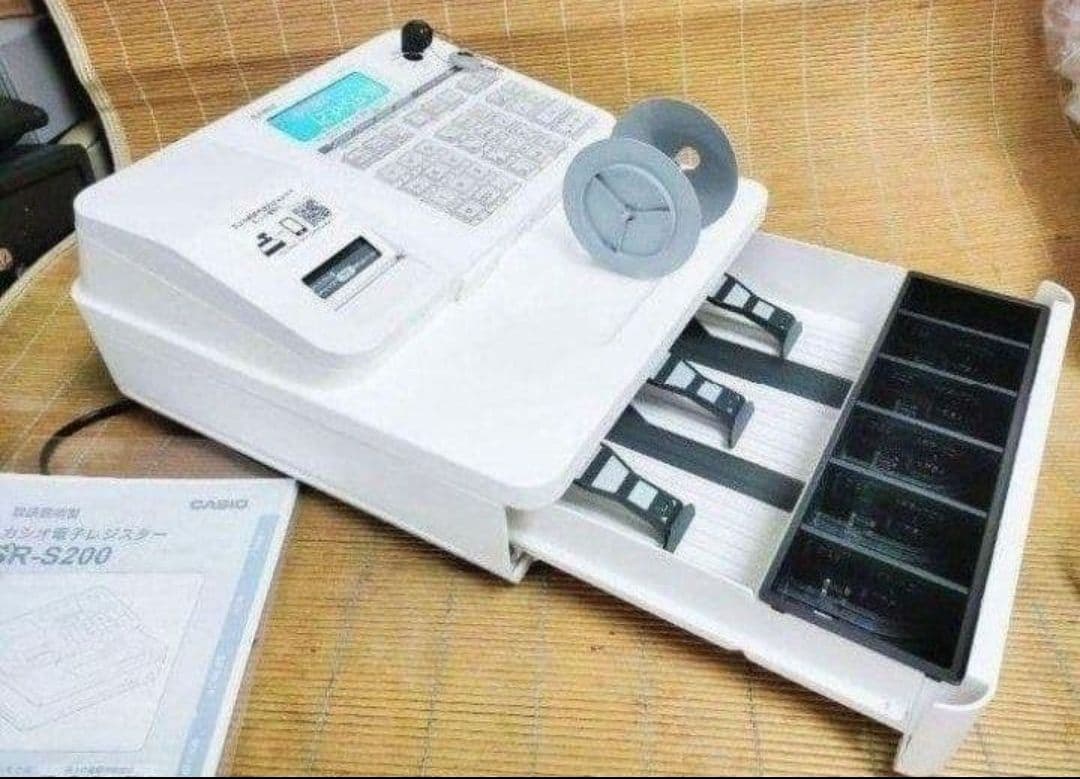 カシオレジスター　SR-S200　最新機種　スマホで設定売上管理　830083