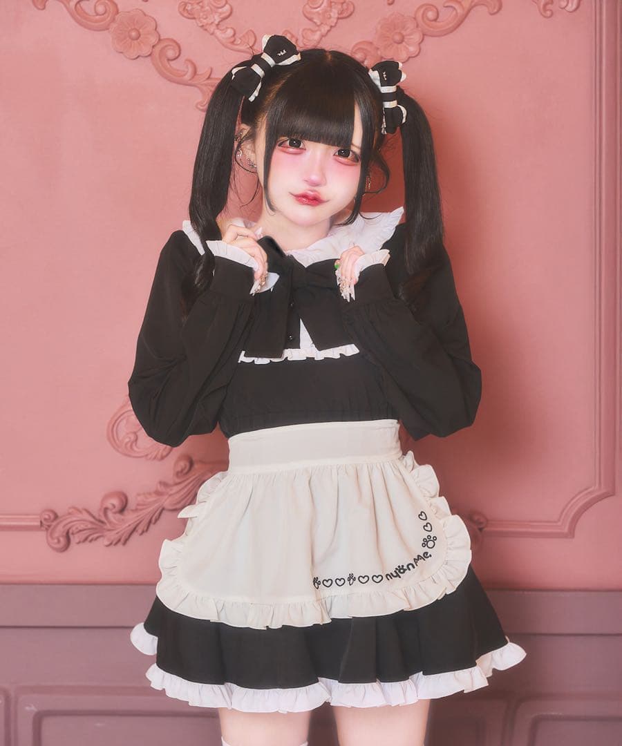 nyanme めいどにゃんぴーす♡(ブラック) にゃんみー みうみお