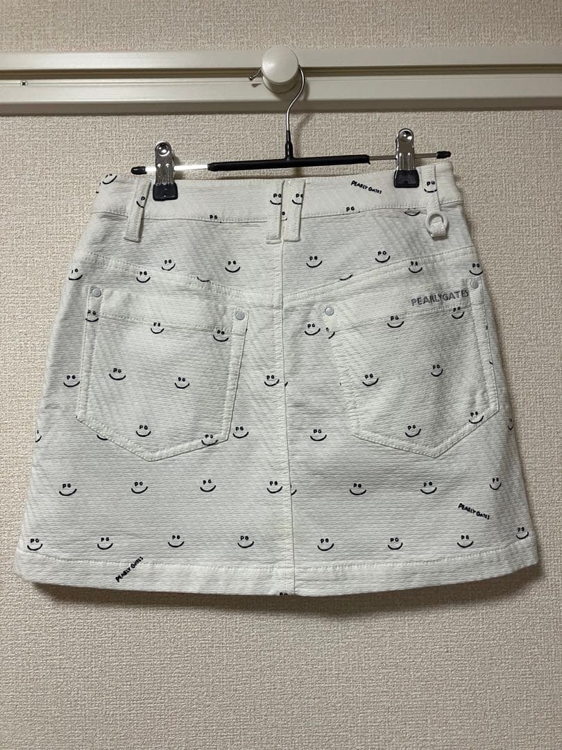 【美品】PEARLY GATES パーリーゲイツ フロントボタンスカート