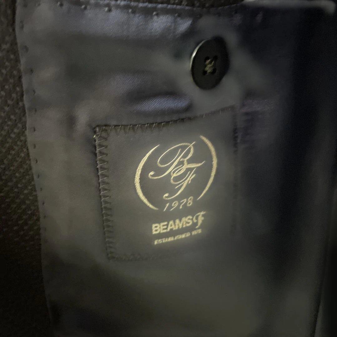 BEAMS F ネイビージャケット パッチポケット サイズ46 美品
