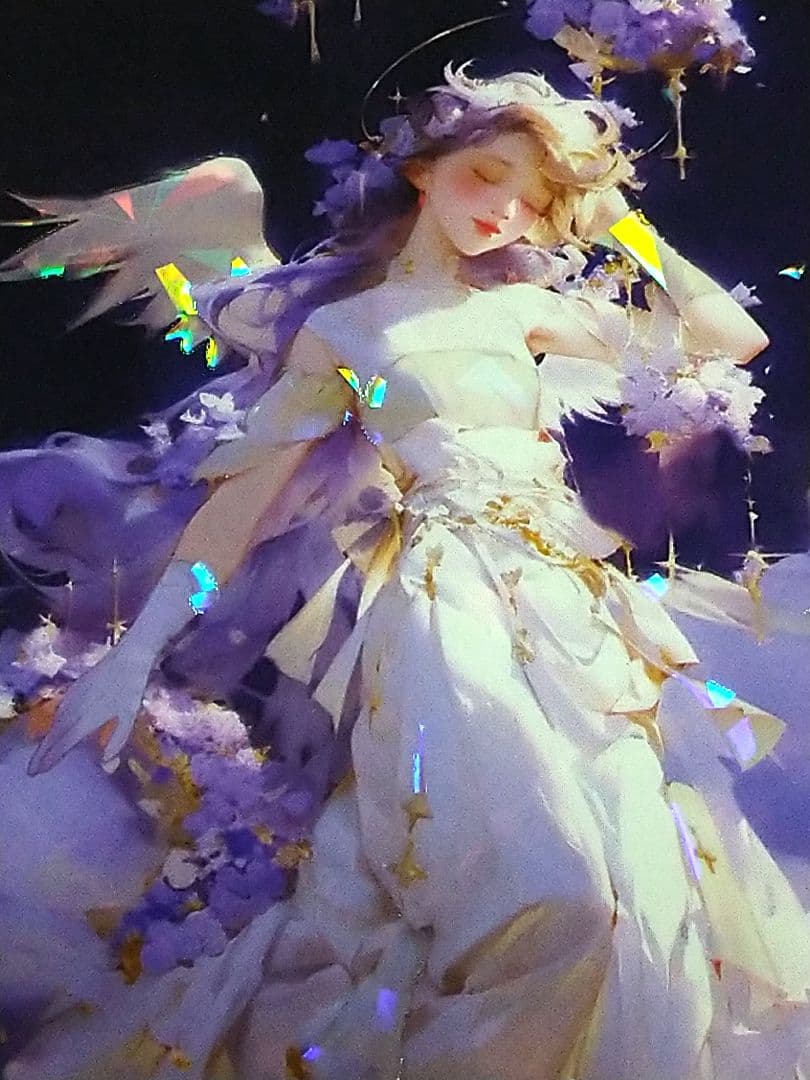 廃盤品✩J863＃天使拟人(贝壳光)血液供给切り売り海外人物女の子AIマステ