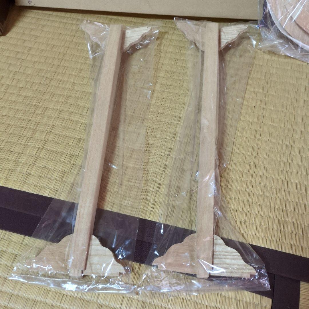 丸卓桐生地　利休好幸斎作　茶道　茶道具