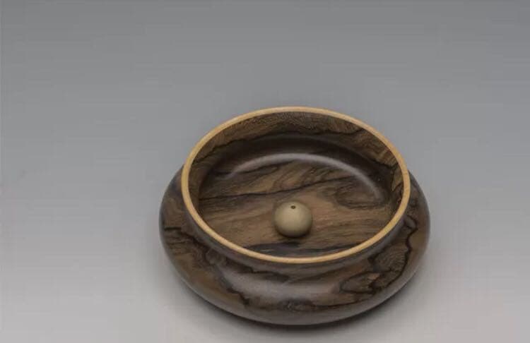 《値下げ》新品翌日発送・送料無料【仏壇 香炉】スペイン産天然ジリコテ材