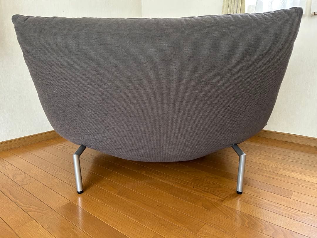 【5月15日までの出品です】リーンロゼ　カラン　1Pソファ　グレー