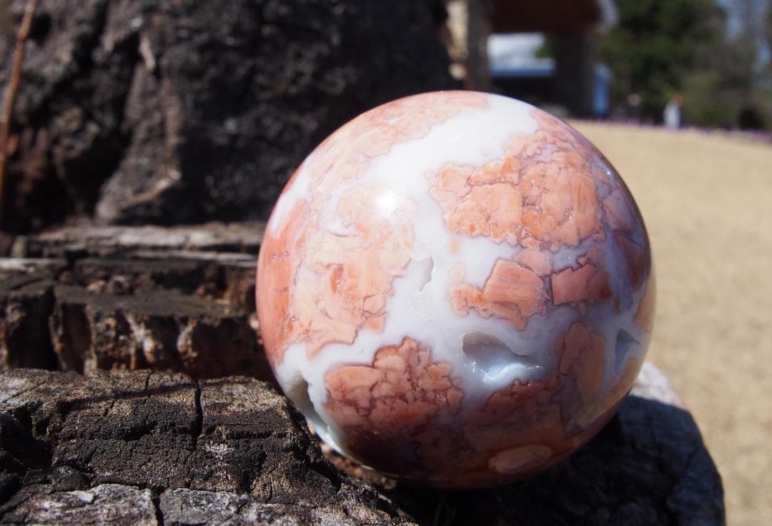 ピンクアゲートスフィア