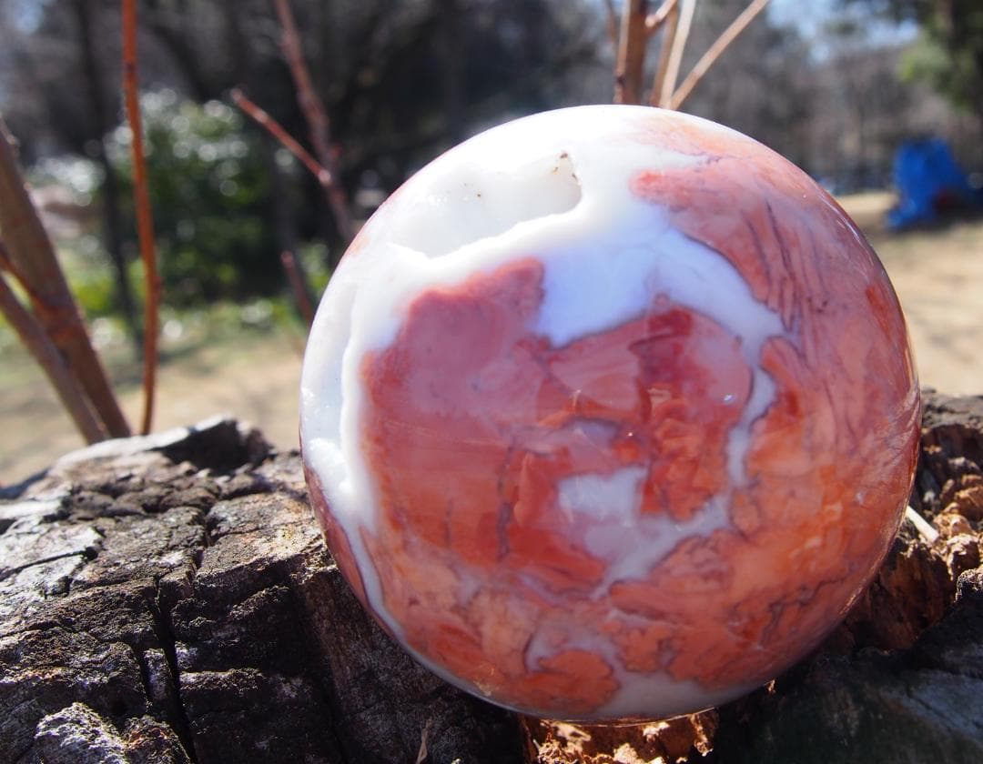 ピンクアゲートスフィア