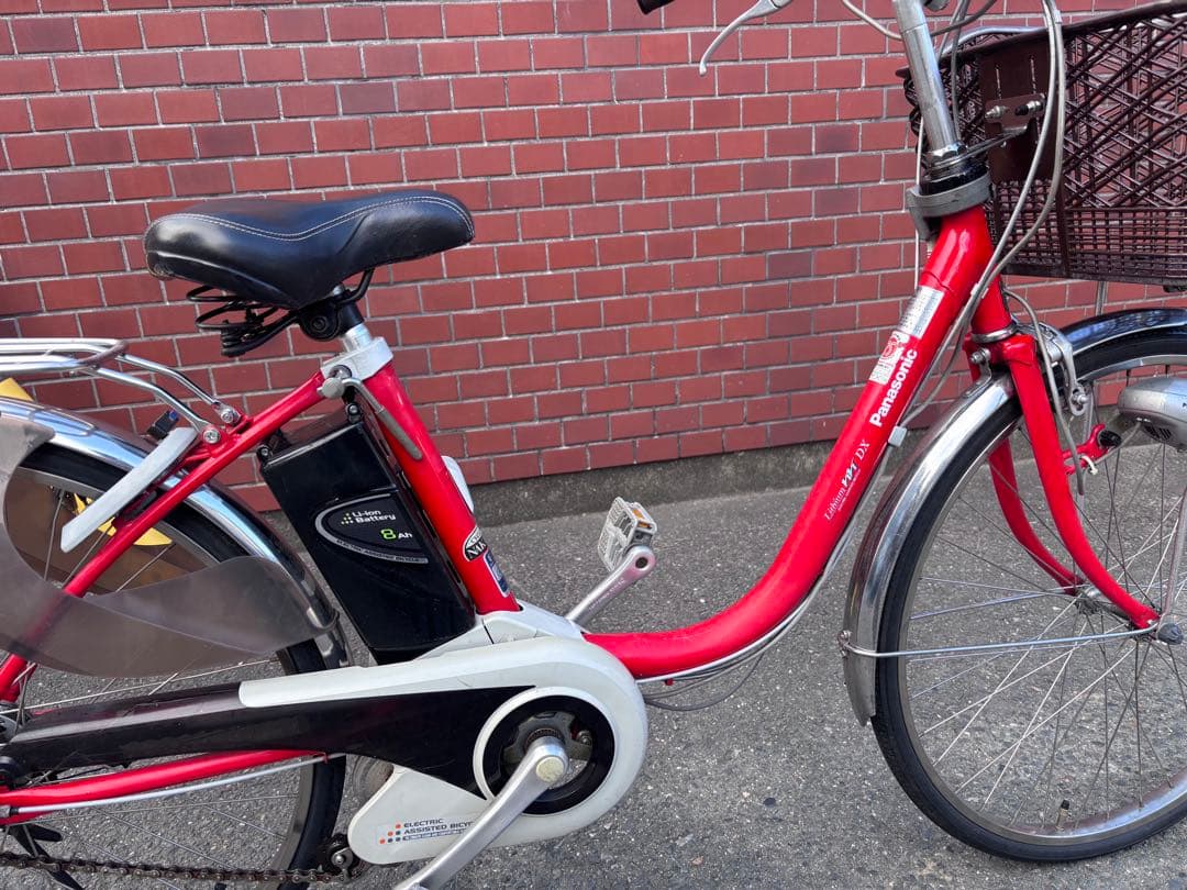 在庫処分！Panasonic電動アシスト自転車 赤シティタイプ