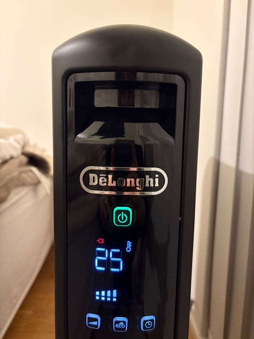 DeLonghi MDHS15-PB ダイナミックヒーター 黒　デロンギ