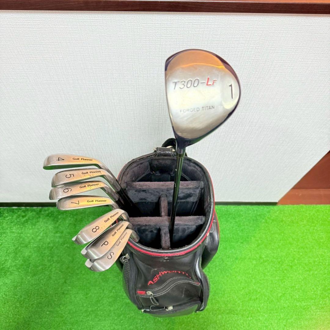 レフティー 左利き用 ゴルフクラブセット 8本　Rシャフト