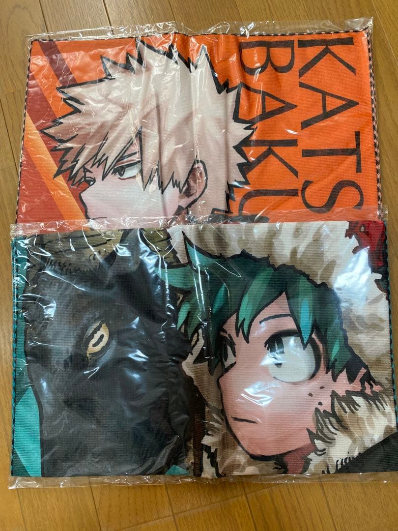 僕のヒーローアカデミア 大判タオル 緑谷出久　爆豪勝己　新十傑