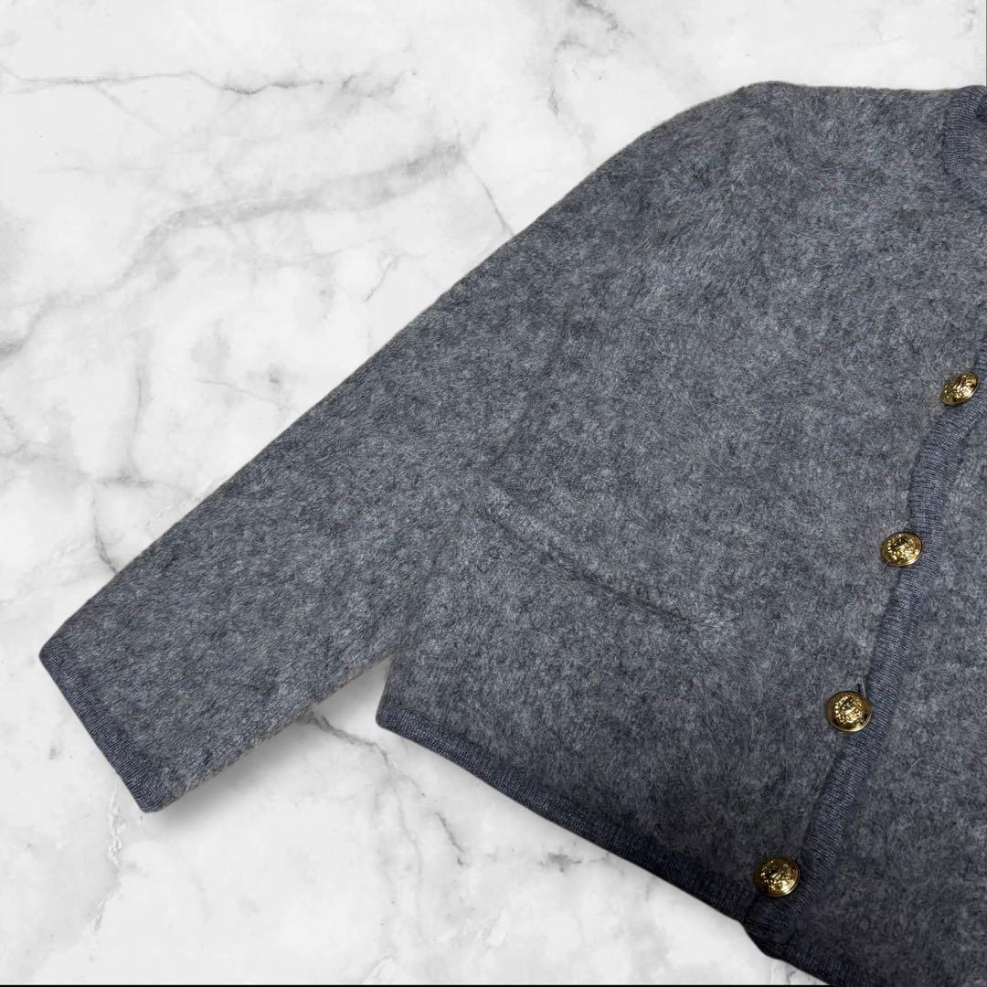 新品タグ付き　アーバンリサーチ　アルパカシャギーGOLDボタンカーディガン