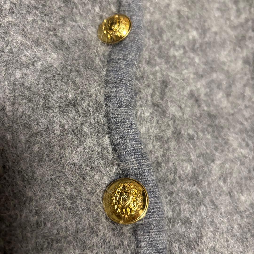 新品タグ付き　アーバンリサーチ　アルパカシャギーGOLDボタンカーディガン