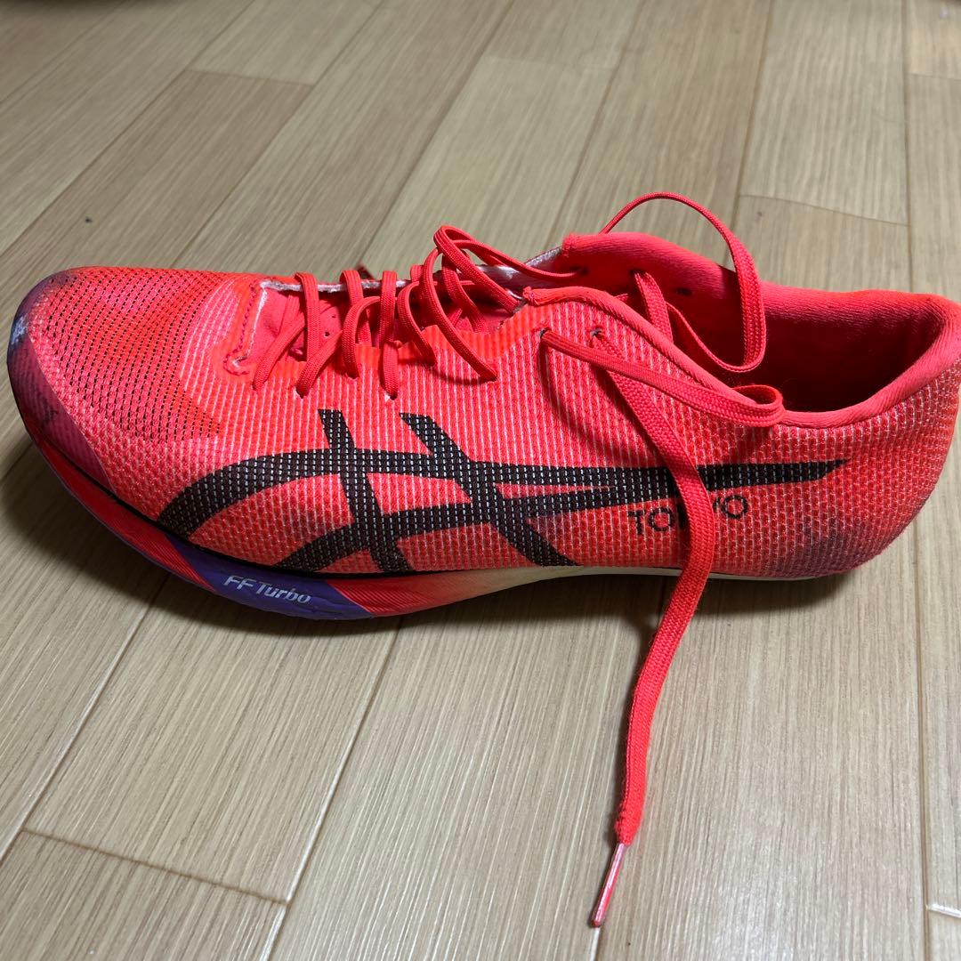 ASICS TOKYO スパイクシューズ レッド